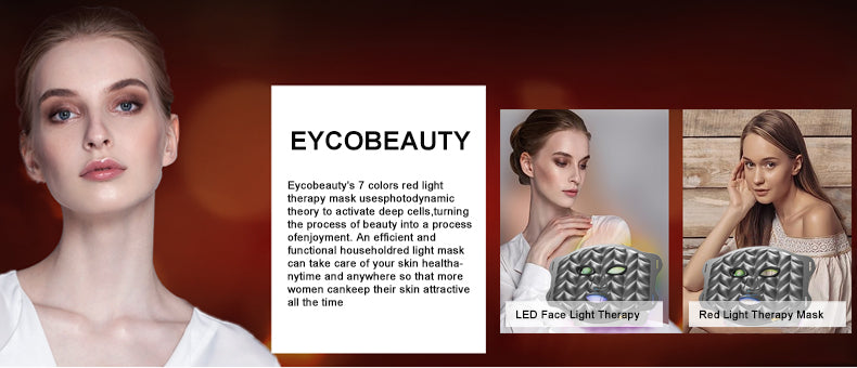 Premium 7-Color LED Photon Therapy Mask – Advanced Facial Rejuvenation & Skin Care