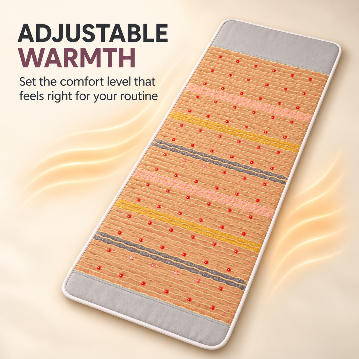 UECOVL Amethyst Heated Wellness Mat – product detail 5