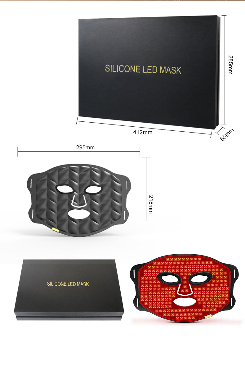 Premium 7-Color LED Photon Therapy Mask – Advanced Facial Rejuvenation & Skin Care