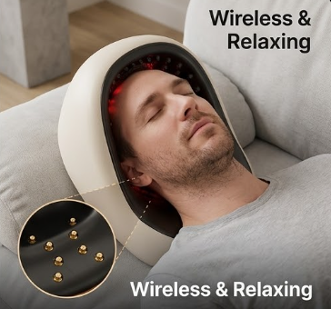 UECOVL Scalp & Wellness Revitalizer: Red Light Therapy Massager