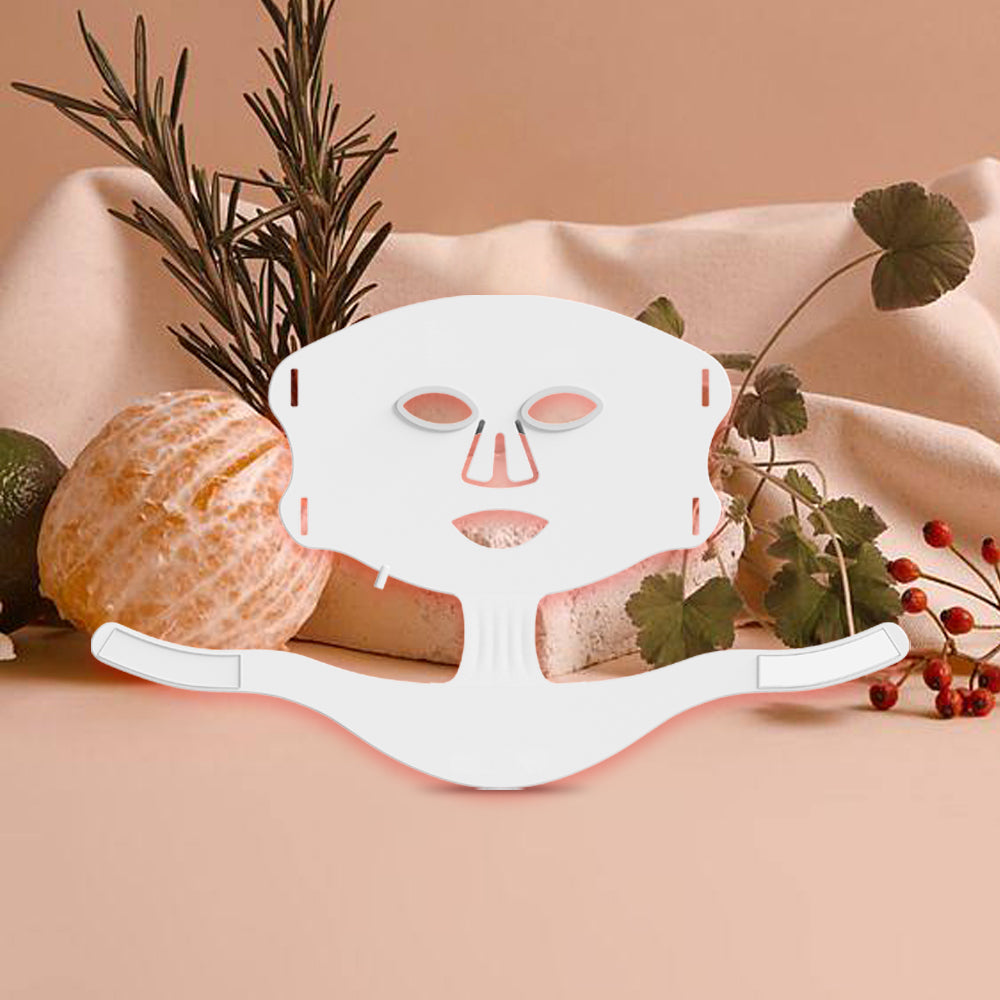 Professional Salon-Grade LED Light Therapy Mask – Full-Face & Neck Rejuvenation System