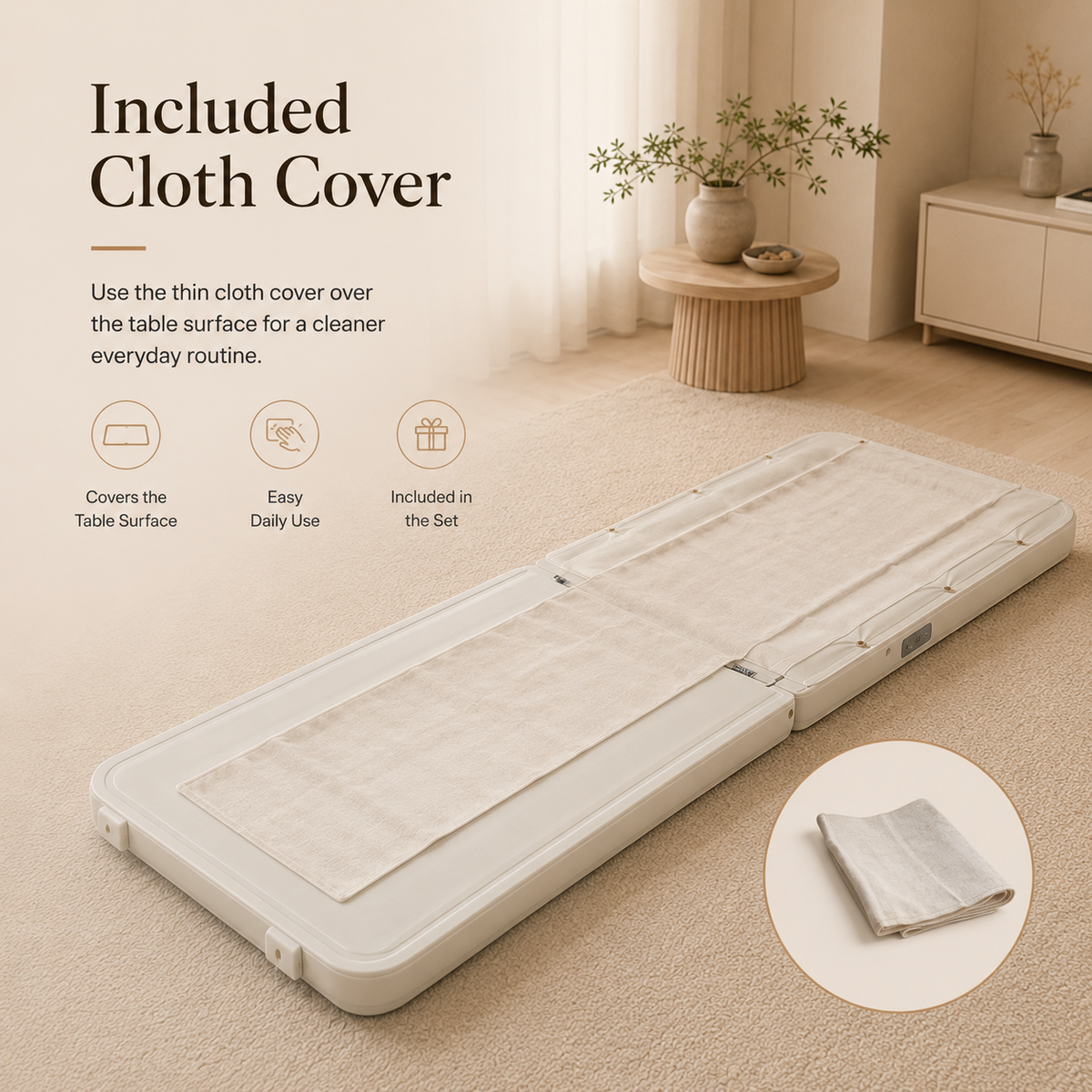 UECOVL Portable Heated Spine Support Mat – product detail 4