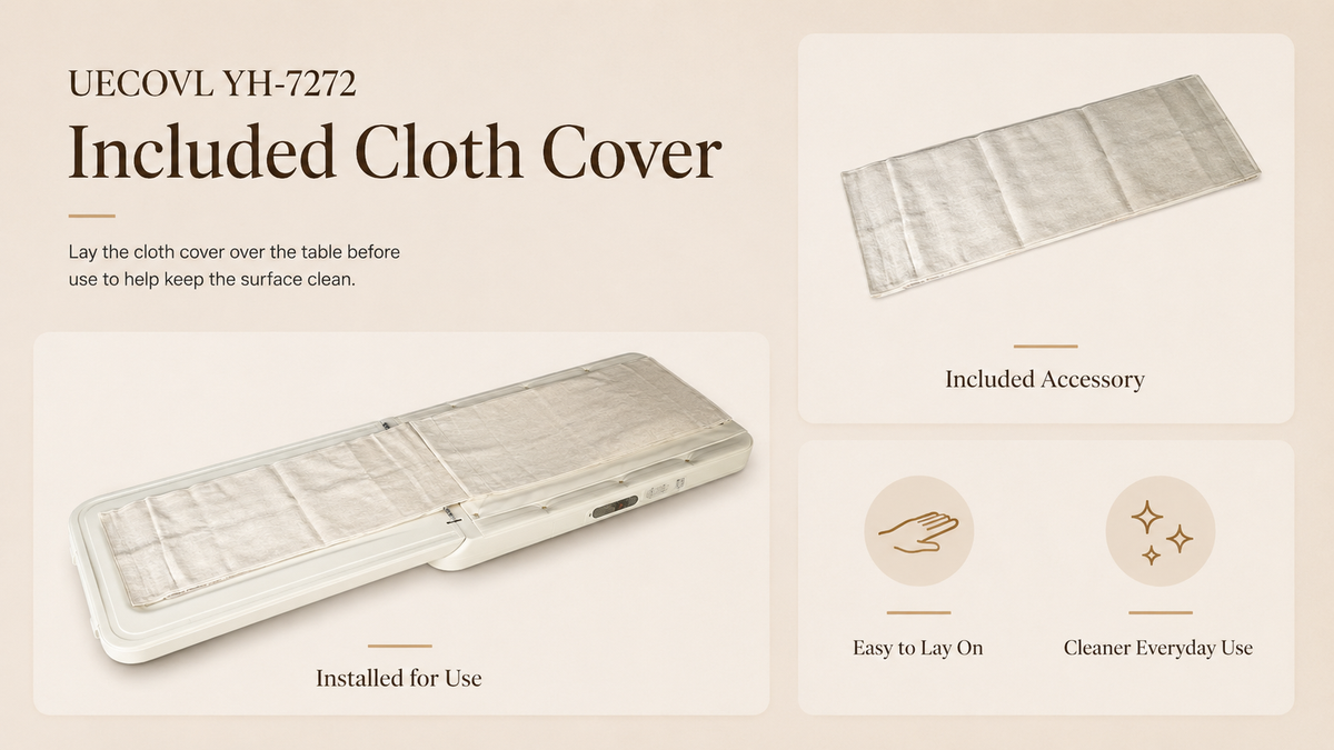 Portable Heated Spine Support Mat – product detail image 4