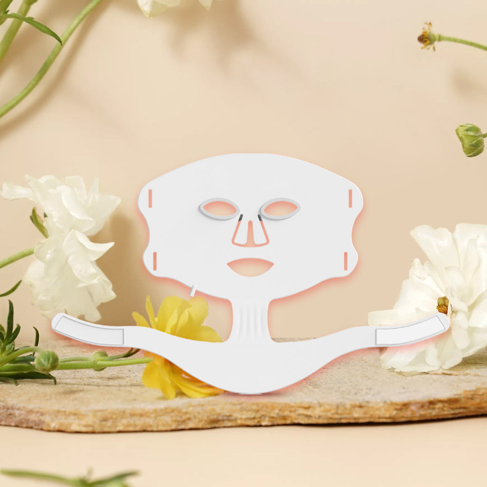 Professional Salon-Grade LED Light Therapy Mask – Full-Face & Neck Rejuvenation System