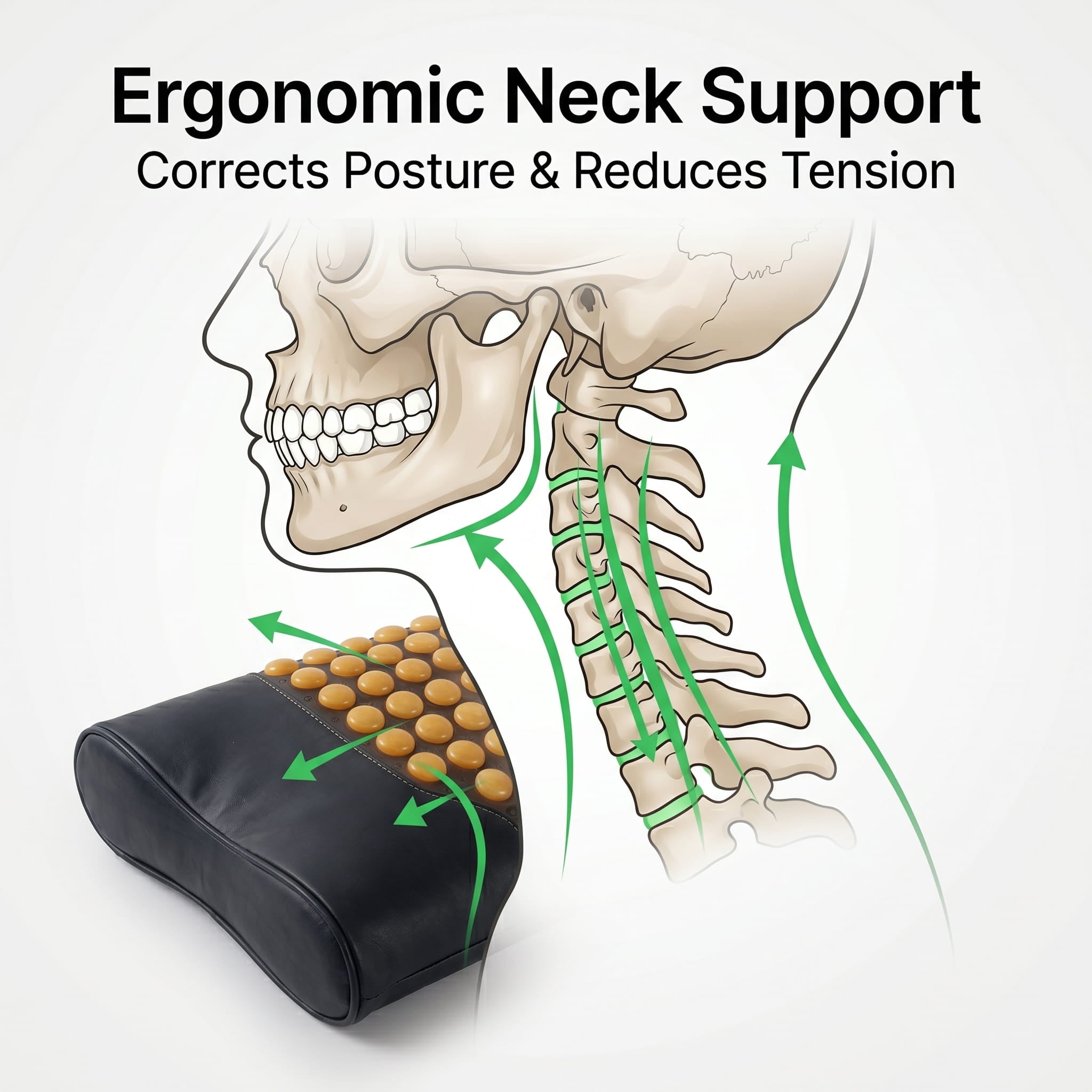 Tourmaline Cervical Pillow
