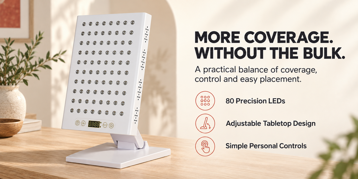 UECOVL W400 Red & Near-Infrared LED Light Panel with Adjustable Stand – 02 why w400 image