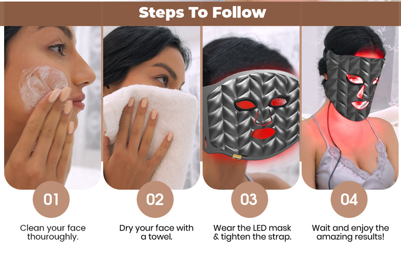 Premium 7-Color LED Photon Therapy Mask – Advanced Facial Rejuvenation & Skin Care