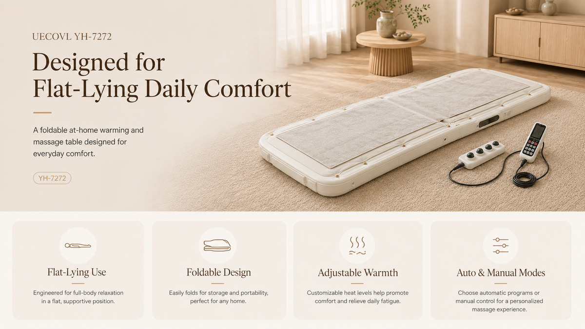 Portable Heated Spine Support Mat – product detail image 2