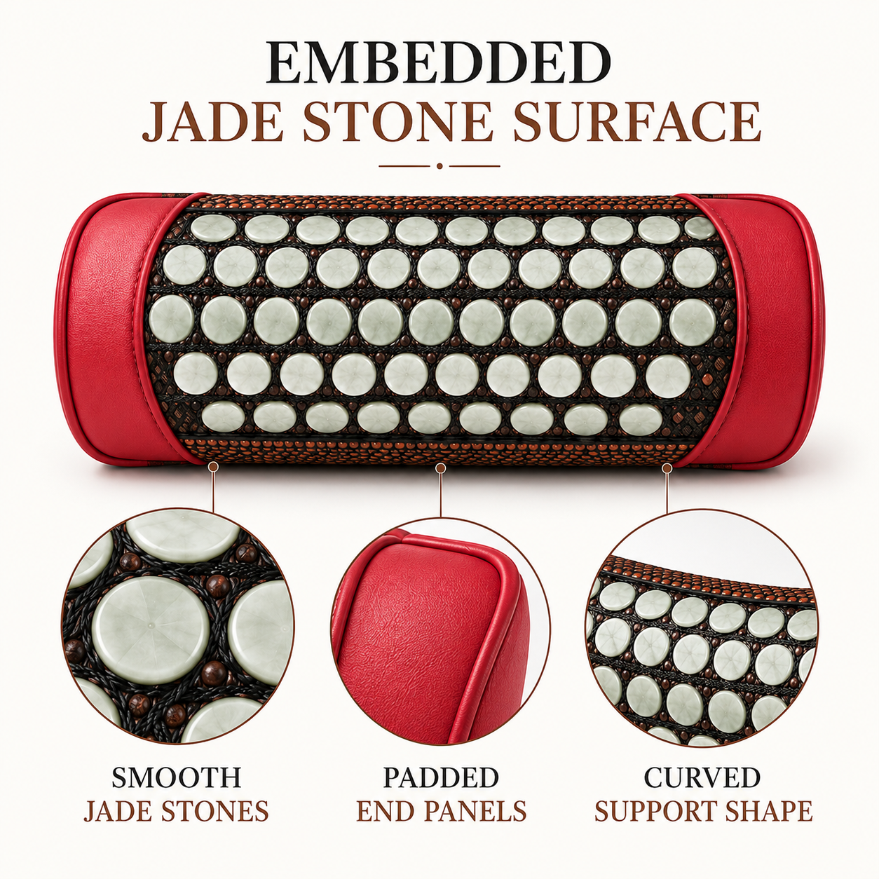 Heated Jade Neck Support Pillow