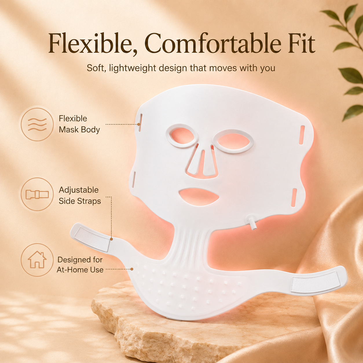 Full-Coverage LED Face & Neck Mask