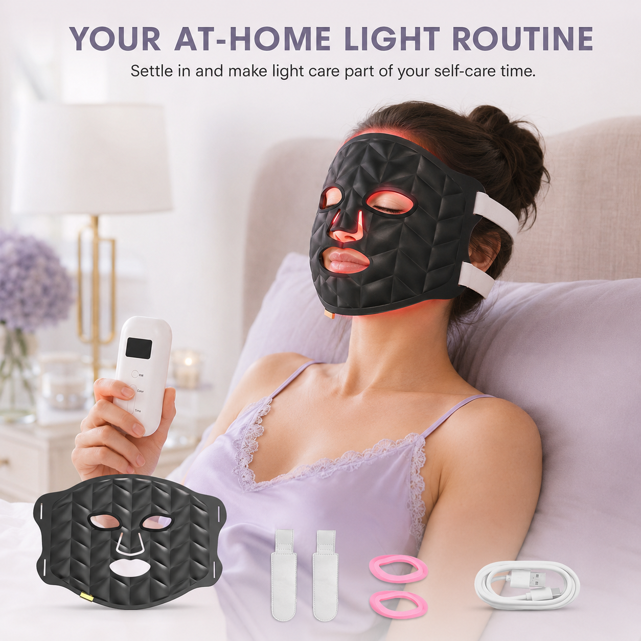 7-Color LED Face Mask