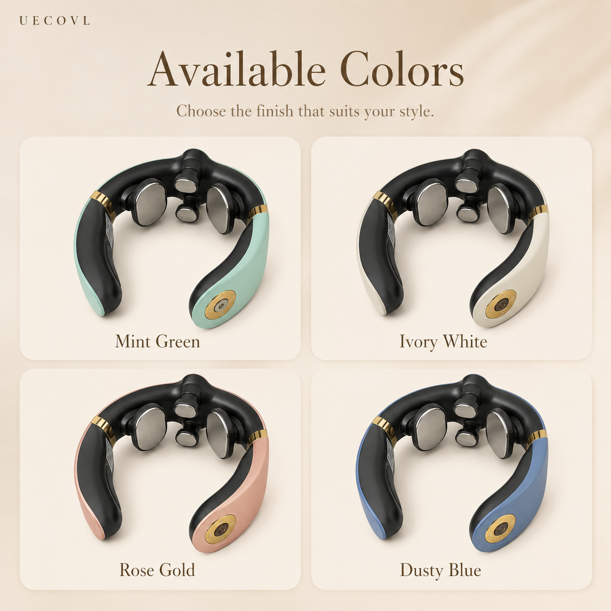 Smart Neck Massager with Wireless Controller