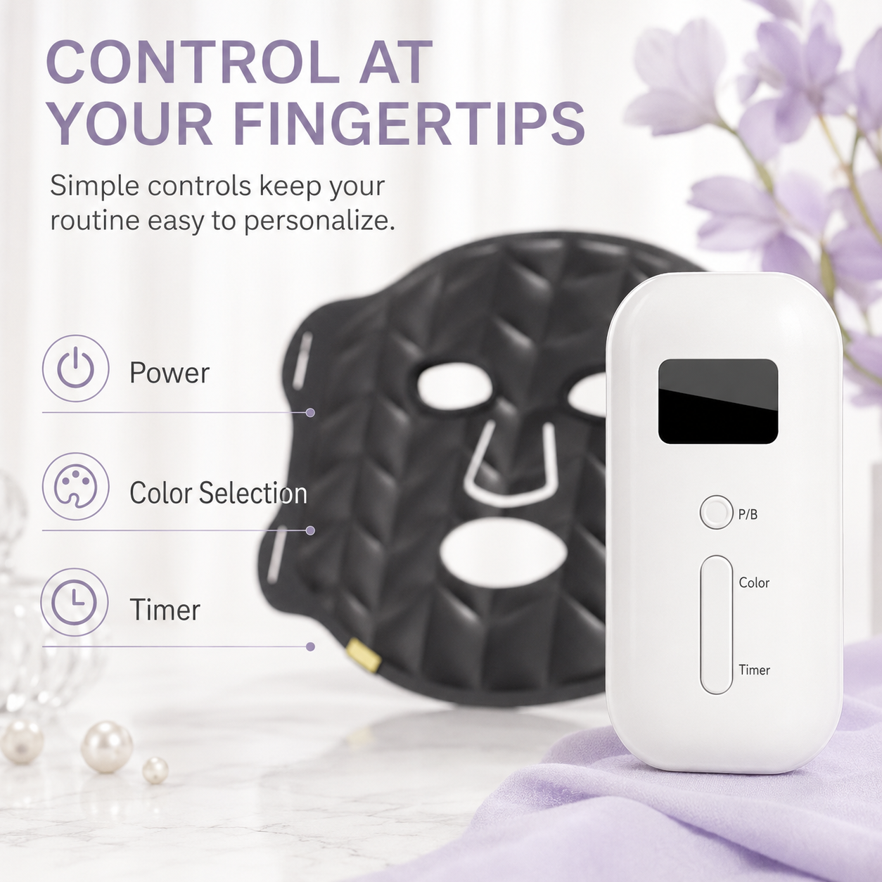 7-Color LED Face Mask