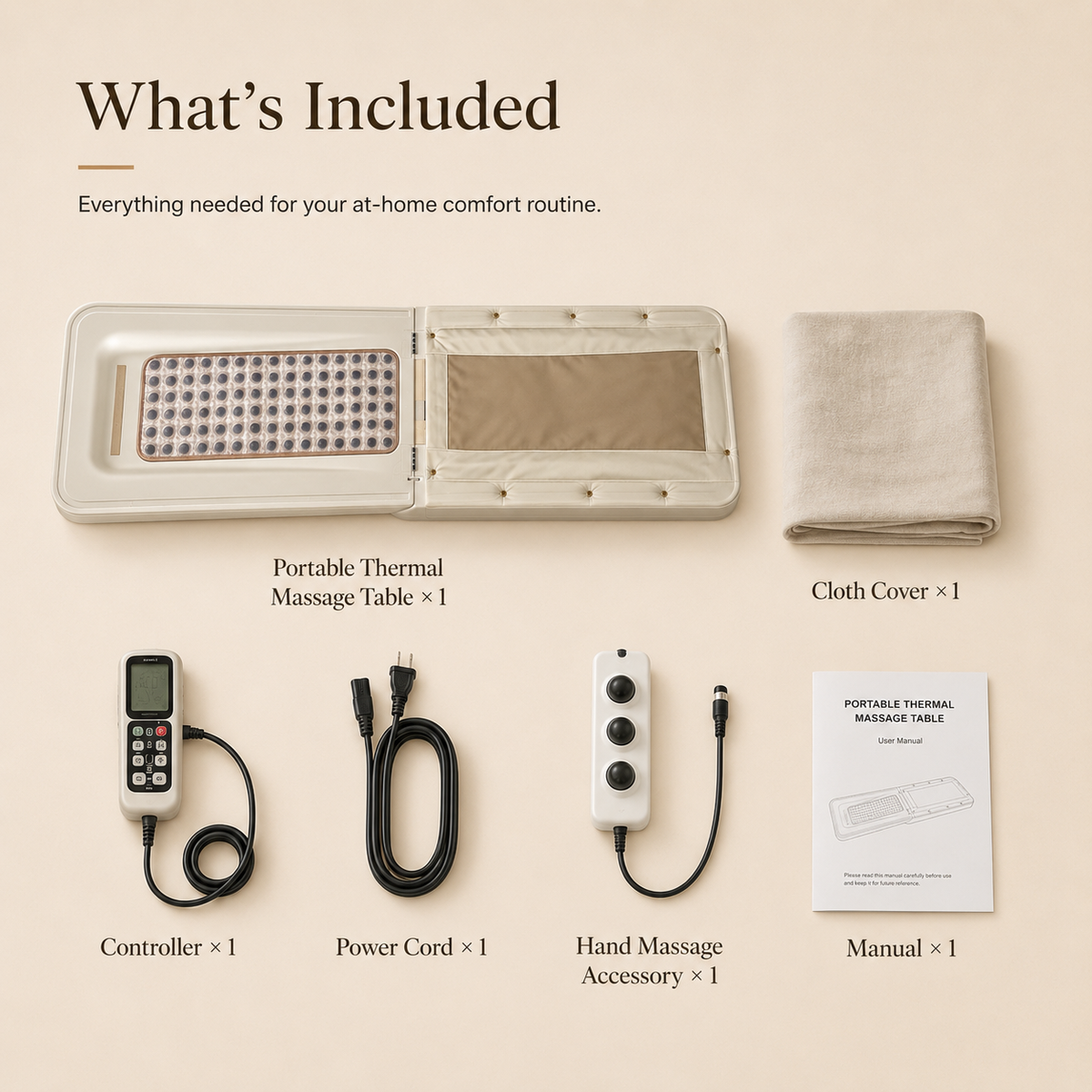 UECOVL Portable Heated Spine Support Mat – product detail 6