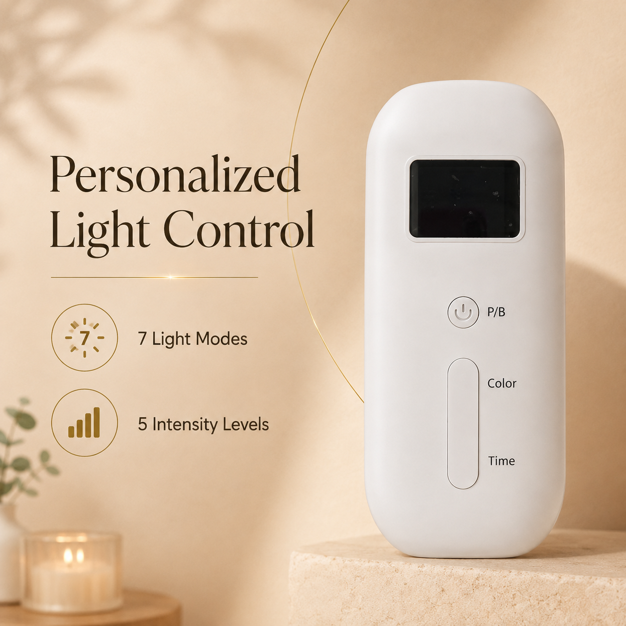 Multi-Wavelength LED Silicone Face Mask