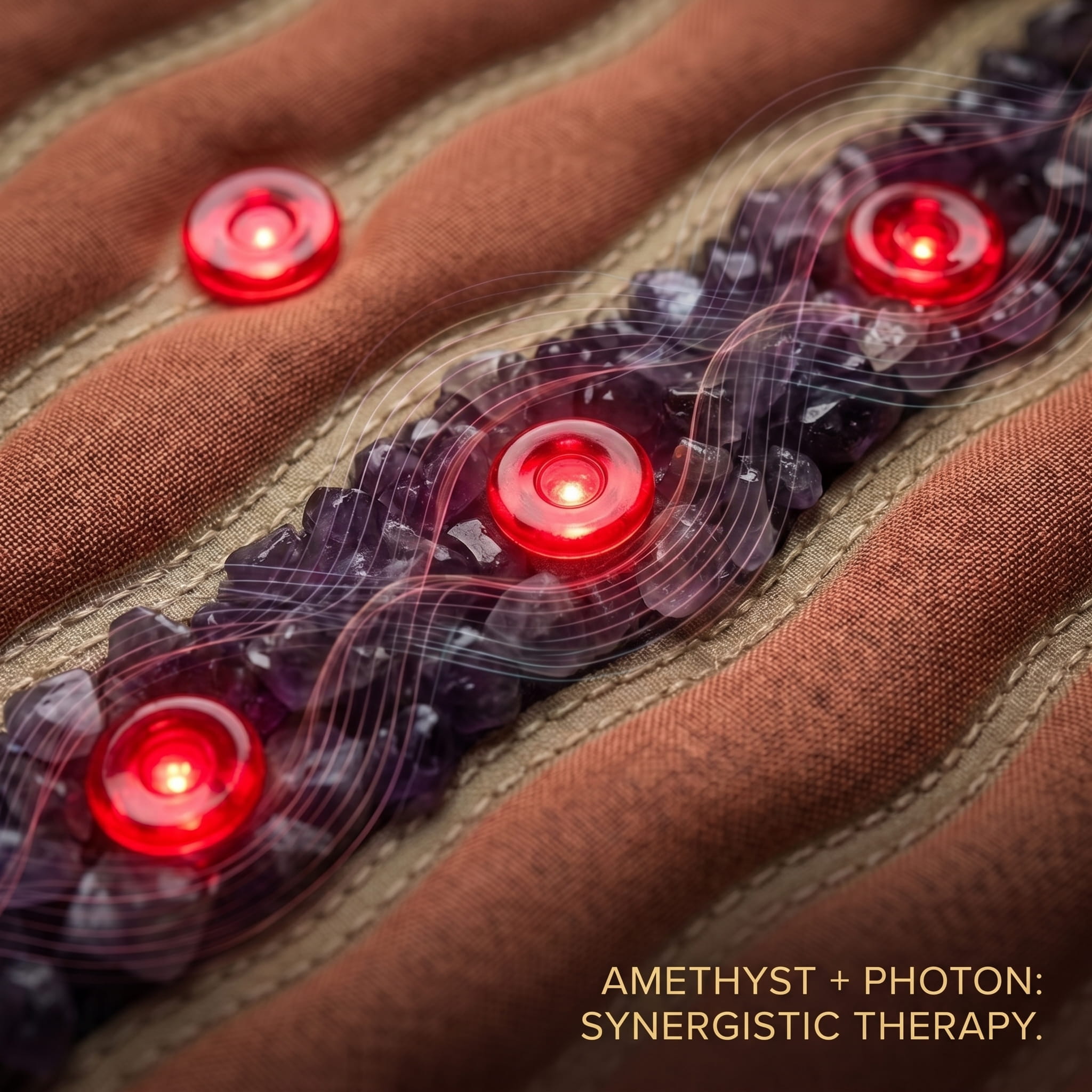 Premium Amethyst & Red Light Therapy Mat – Far-Infrared Heating & Wellness System