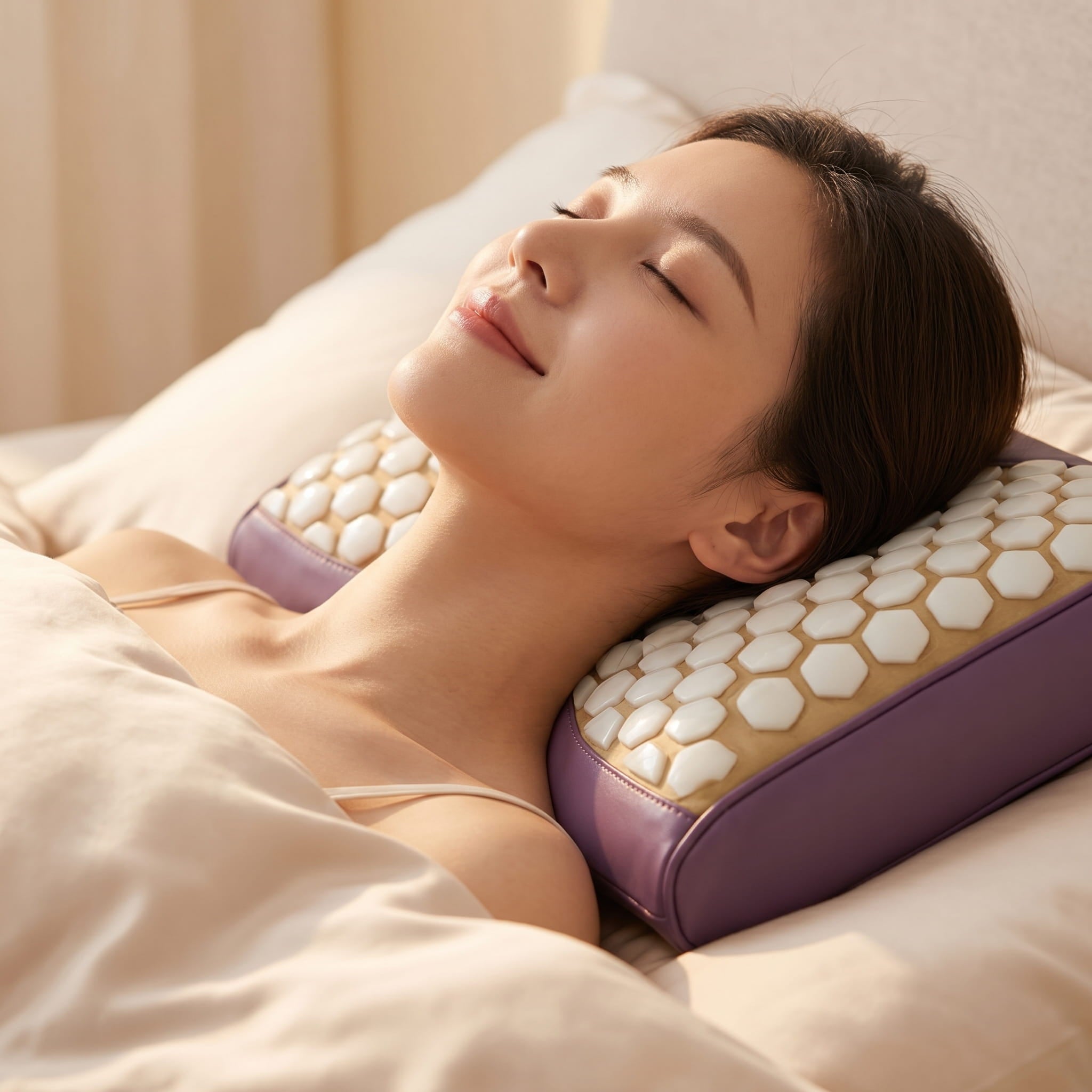 Germanium Stone Cervical Therapeutic  Pillow