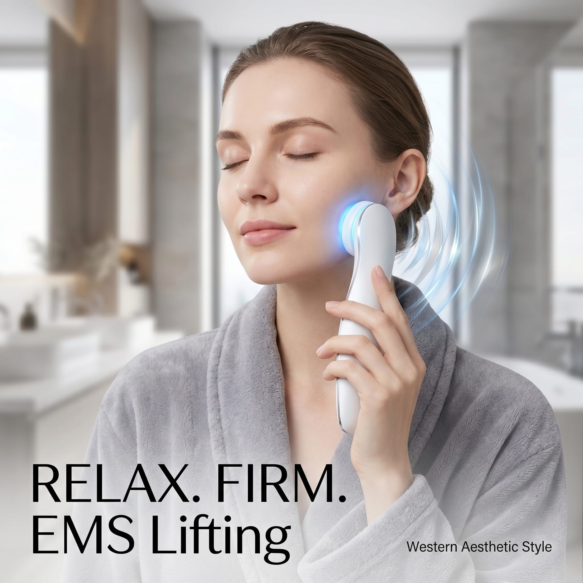 Professional Multi-Polar RF Facial Lifting Wand – Deep Firming & Skin Rejuvenation Device