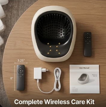 UECOVL Scalp & Wellness Revitalizer: Red Light Therapy Massager